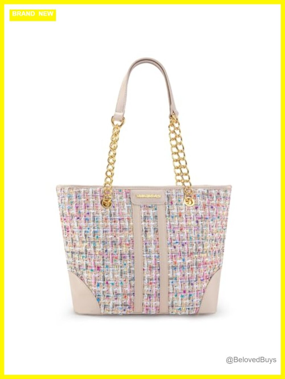 Quilted Chain Tote Bag